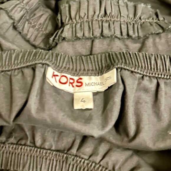 KORS Michael Kors tiered cotton midi skirt. Size 4. - Picture 6 of 9